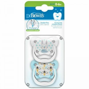 Dr. Brown's Ορθοδοντικές Πιπίλες Σιλικόνης για 0-6 μηνών PreVent  με Θήκη Πεταλούδα Λευκό 2τμχ (PV12302) Dr. Brown's Ορθοδοντικές Πιπίλες Σιλικόνης για 0-6 μηνών PreVent  με Θήκη Πεταλούδα Λευκό 2τμχ (PV12302)