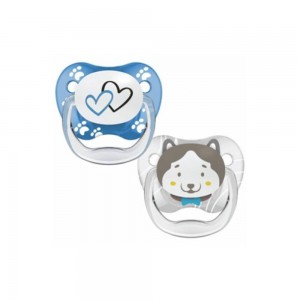 Dr. Brown's Ορθοδοντικές Πιπίλες Σιλικόνης για 6-18 μηνών Αρκουδάκι/ Kαρδιά Μπλε / Γκρι 2τμχ (PV22015) Dr. Brown's Ορθοδοντικές Πιπίλες Σιλικόνης για 6-18 μηνών Αρκουδάκι/ Kαρδιά Μπλε / Γκρι 2τμχ (PV22015)