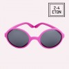 KiETLA: Rozz Sunglasses 2-4 years old - Round Fuchsia (R3SUNFUCHSIA)