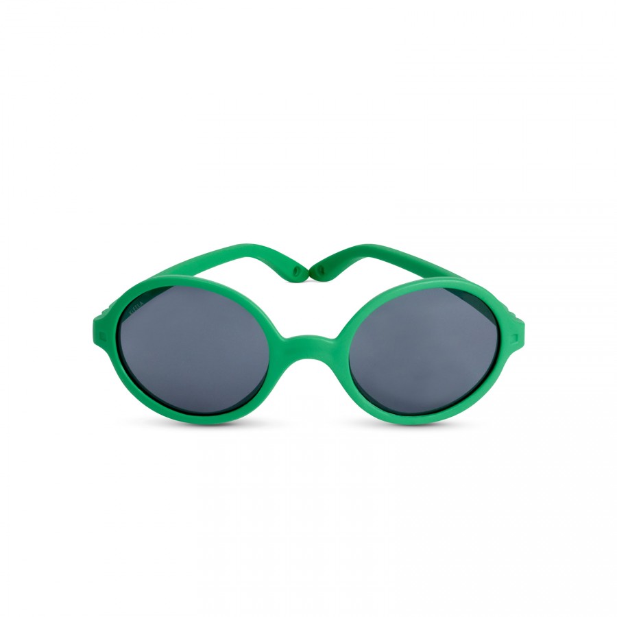 KiETLA: Rozz Sunglasses 2-4 years old - Round Green (R3SUNGRASS)