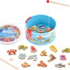 Tooky Toys Wooden Fishing Game (TL095)