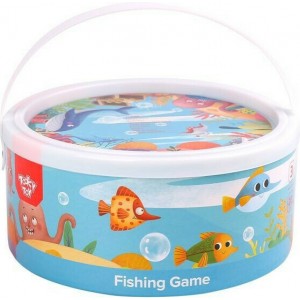 Tooky Toys Wooden Fishing Game (TL095) Tooky Toys Wooden Fishing Game (TL095)