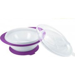 Nuk Easy Learning Μπολ Φαγητού Μωβ, 6m+ (10255192) Nuk Easy Learning Μπολ Φαγητού Μωβ, 6m+ (10255192)