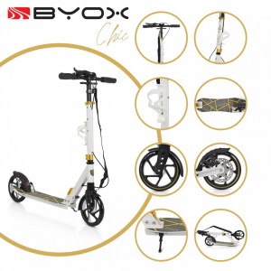 Byox Πατίνι Scooter Chic White (3800146228392) Byox Πατίνι Scooter Chic White (3800146228392)