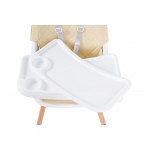 Cangaroo Ξύλινο Καρεκλάκι Φαγητού 2 in 1 Gelato Beige (3801005151677) Cangaroo Ξύλινο Καρεκλάκι Φαγητού 2 in 1 Gelato Beige (3801005151677)