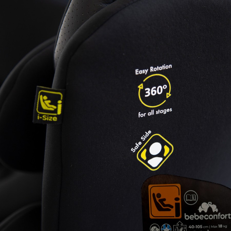 Bebeconfort Καθίσματα Αυτοκινήτου i-NXT 360°-Black (UR3-KX101-00)