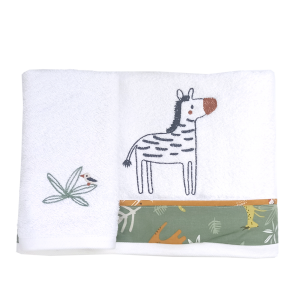 Baby Star Σετ Βρεφικές Πετσέτες 2τμχ Κένυα (1446) Baby Star Σετ Βρεφικές Πετσέτες 2τμχ Κένυα (1446)