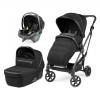 Peg Perego Καρότσι 3 σε 1 Vivace Modular SLK 3 in 1 Licorice (02827RO01PL01)