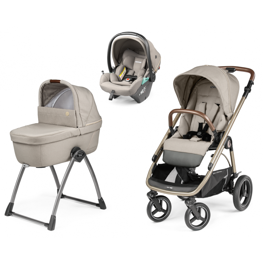   Peg Perego Πολυκαρότσι Veloce Tc Slk Modular 3 In 1 Astral (02826GM26)