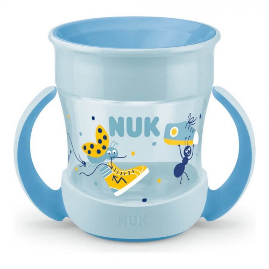 Nuk Παιδικό Ποτηράκι Mini Magic από Πλαστικό 160ml για 6m+ (10751278)