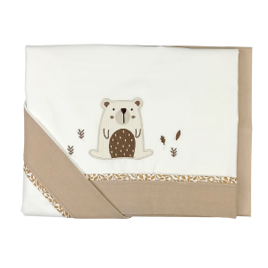 Baby Star Σετ σεντόνια τριών τεμαχίων για κούνια Natura (5372) Baby Star Σετ σεντόνια τριών τεμαχίων για κούνια Natura (5372)