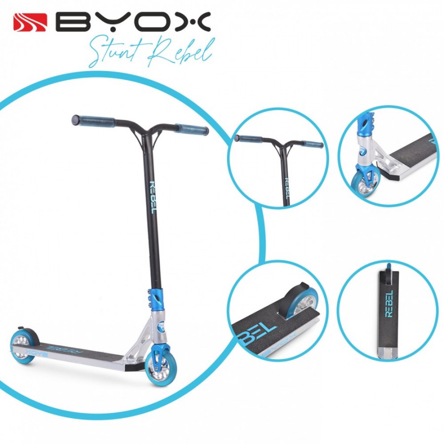 Byox Scooter Stunt Rebel Blue (3800146227135)