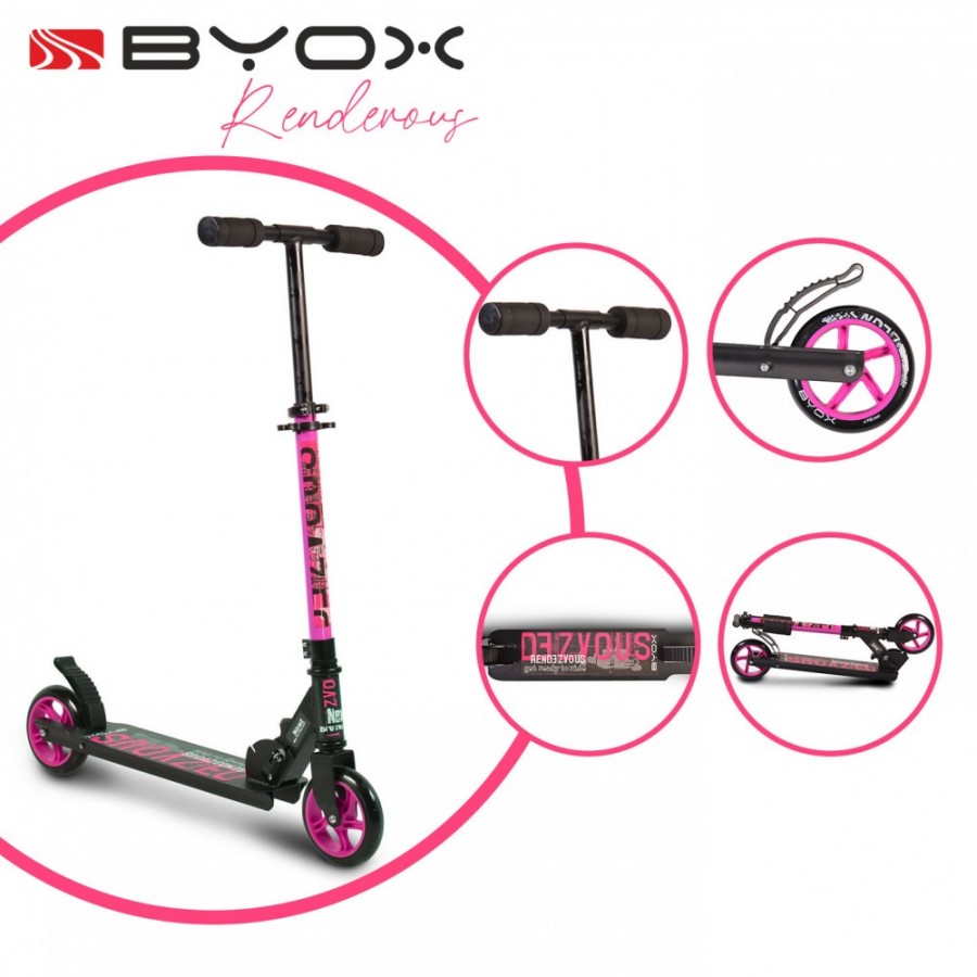 Scooter Rendevous Byox -Pink (3800146225131)