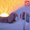 Zazu RUBY Προβολέας Αστεριών με Χτύπους Καρδιάς Λευκούς Ήχους Λαγός (ZA-RUBY-01)