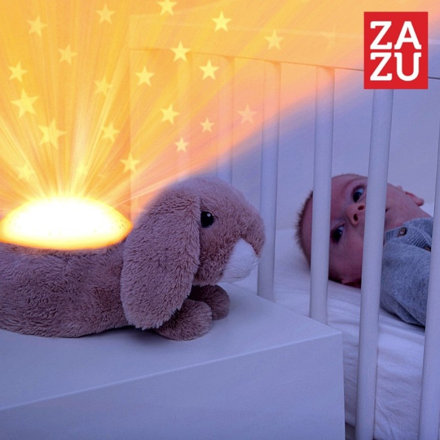 Zazu RUBY Προβολέας Αστεριών με Χτύπους Καρδιάς Λευκούς Ήχους Λαγός (ZA-RUBY-01)