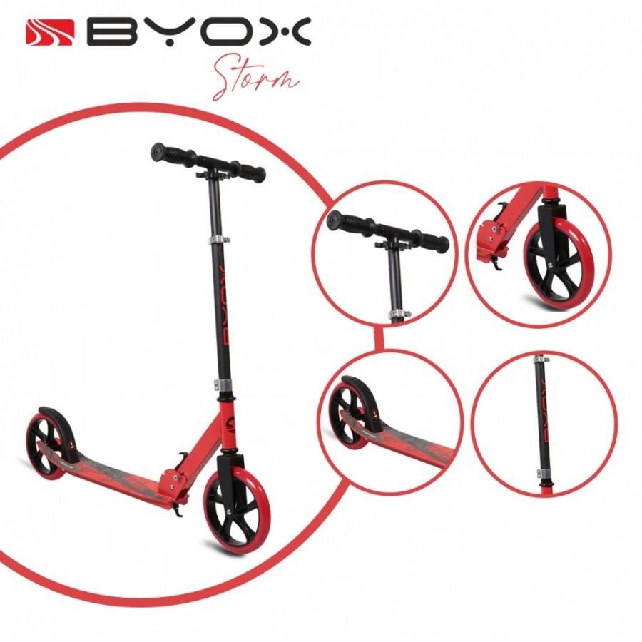 Byox Scooter Storm Red (3800146255626)