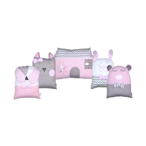Baby Star Πάντα 5 τμχ Sugar Familly Pink ( 7122) Baby Star Πάντα 5 τμχ Sugar Familly Pink ( 7122)