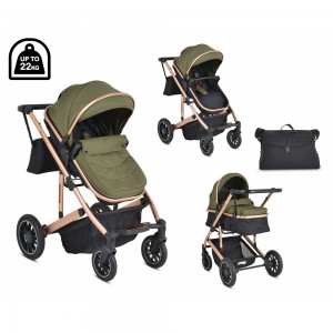 Cangaroo Καρότσι Thira 3 σε 1 Green (3800146236052-1) Cangaroo Καρότσι Thira 3 σε 1 Green (3800146236052-1)