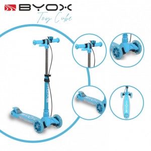 Byox Scooter Toy Cube με Φρένο και Κουδουνάκι Blue (3800146225537) Byox Scooter Toy Cube με Φρένο και Κουδουνάκι Blue (3800146225537)