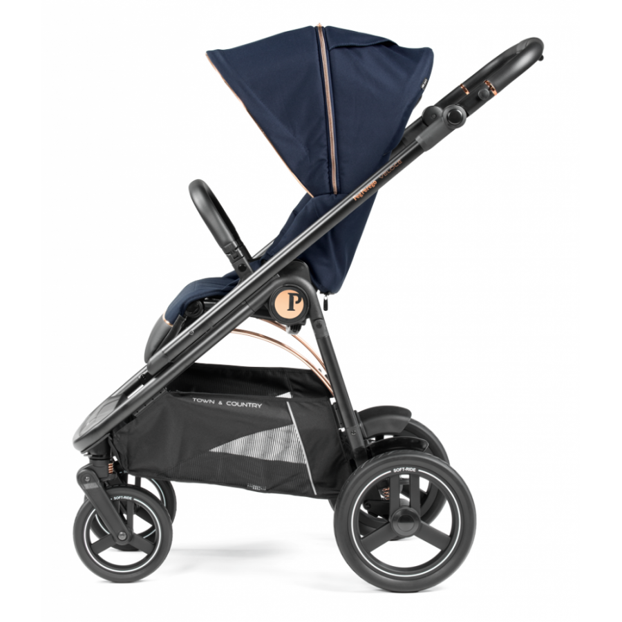  Peg Perego Πολυκαρότσι Veloce Tc Slk Modular 3 In 1 Blue Shine (02826RO51PL31)