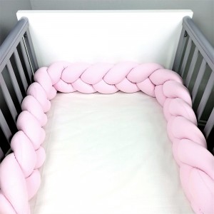 Baby Star  Πάντα Πλεξούδα Κρεβατιού Ζέρσει Ροζ (Δ047.ΡΟΖ.XL) Baby Star  Πάντα Πλεξούδα Κρεβατιού Ζέρσει Ροζ (Δ047.ΡΟΖ.XL)