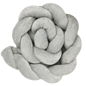 Baby Star  Πάντα Πλεξούδα Κρεβατιού Βελουτέ Γκρι 19x200cm  (Δ064.ΓΚΡΙ.XL) Baby Star  Πάντα Πλεξούδα Κρεβατιού Βελουτέ Γκρι 19x200cm  (Δ064.ΓΚΡΙ.XL)