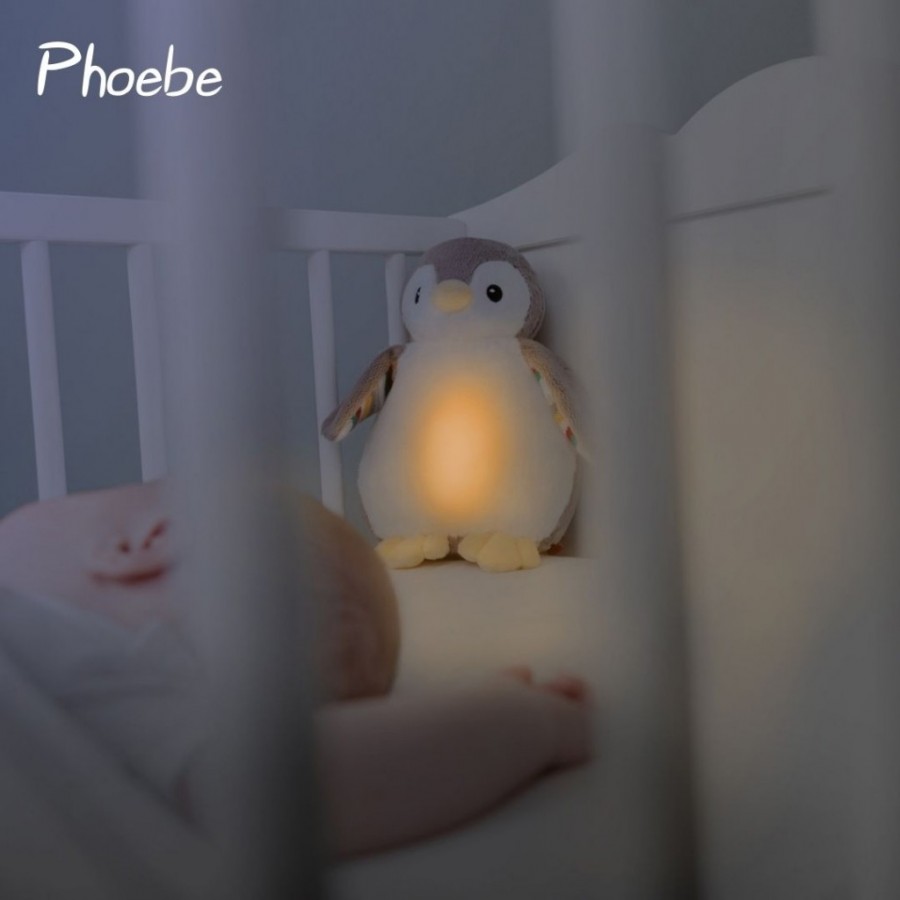 Zazu Φοίβη Πιγκουίνος Ύπνου με Λευκούς Ήχους Εγγραφή & Φώς Νυκτός (ZA-PHOEBE-01)