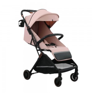 Bebestars Καρότσι City Automatic Powder Pink (193-185) Bebestars Καρότσι City Automatic Powder Pink (193-185)