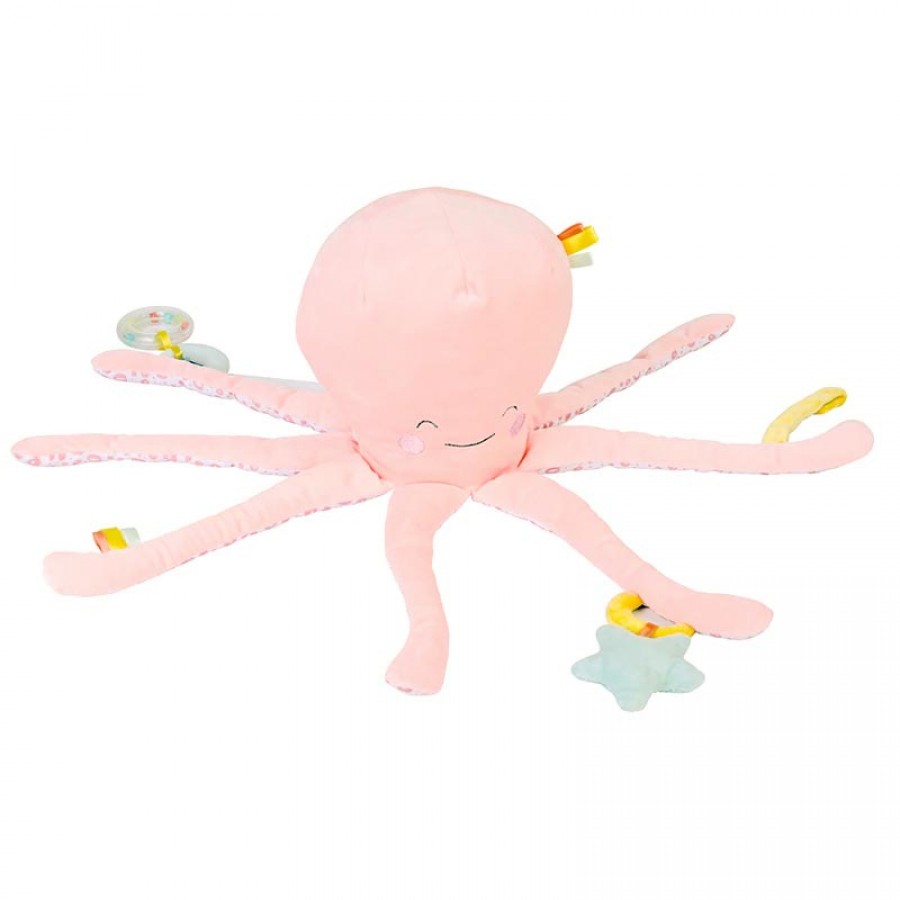 Saro Λούτρινο Παιχνίδι Δραστηριοτήτων "Octopus" Pink 45εκ. (8424568311439)