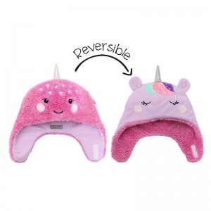 FlapJackKids Σκουφί 2-4 διπλής όψης Unicorn/Narwhal (FJKWS697M) FlapJackKids Σκουφί 2-4 διπλής όψης Unicorn/Narwhal (FJKWS697M)