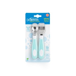 Dr. Brown's Βρεφικό Σετ με Πιρούνι από Μέταλλο για 12+ μηνών 2τμχ Mint (TF028) Dr. Brown's Βρεφικό Σετ με Πιρούνι από Μέταλλο για 12+ μηνών 2τμχ Mint (TF028)