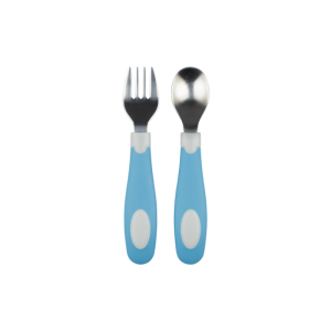 Dr. Brown's Βρεφικό Σετ με Πιρούνι από Μέταλλο για 12+ μηνών 2τμχ Blue (TF028) Dr. Brown's Βρεφικό Σετ με Πιρούνι από Μέταλλο για 12+ μηνών 2τμχ Blue (TF028)