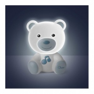 Chicco Αρκουδάκι Φωτάκι Νυκτός με Μελωδία Σιελ (Y01-09830-20) Chicco Αρκουδάκι Φωτάκι Νυκτός με Μελωδία Σιελ (Y01-09830-20)