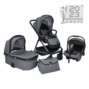 Bebe Stars Πολυκαρότσι Nammas 3σε1 Grey (335-186) Bebe Stars Πολυκαρότσι Nammas 3σε1 Grey (335-186)