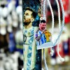 Λαμπάδα Μπρελόκ messi Παγκόσμιο Κύπελλο (003227)