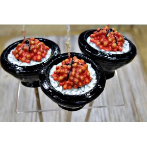 Χειροποίητη Λαμπάδα Μπρικ  σε μπωλάκι 6,5cm Χ 8,5cm (003318) Χειροποίητη Λαμπάδα Μπρικ  σε μπωλάκι 6,5cm Χ 8,5cm (003318)