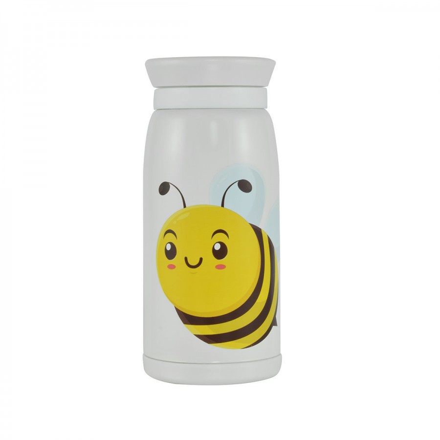 Εστία Παιδικό Ανοξείδωτο Θερμός 350ml Simply Kids Bee White (01-6055)