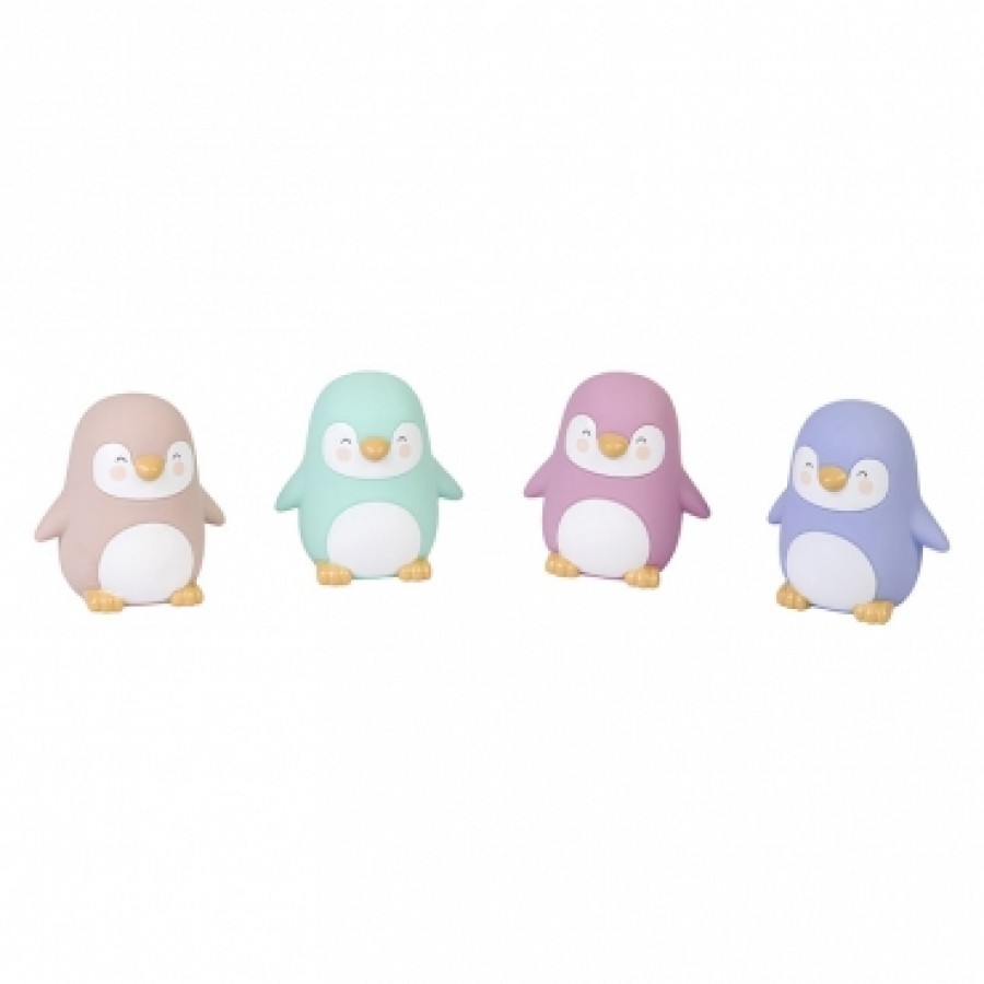 Saro Παιχνίδι Μπάνιου & Μασητικό Penguins Party 4τμχ. (0376)
