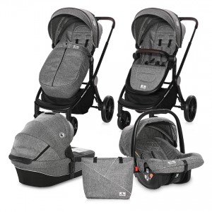 Lorelli Bertoni Σύστημα Mετακίνησης 3 σε 1 Ramona Steel Grey (10021682184R) Lorelli Bertoni Σύστημα Mετακίνησης 3 σε 1 Ramona Steel Grey (10021682184R)
