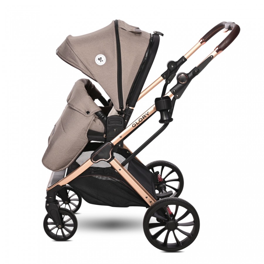 Lorelli Bertoni Σύστημα Mετακίνησης 3 σε 1 Glory Pearl Beige (10021762303A)