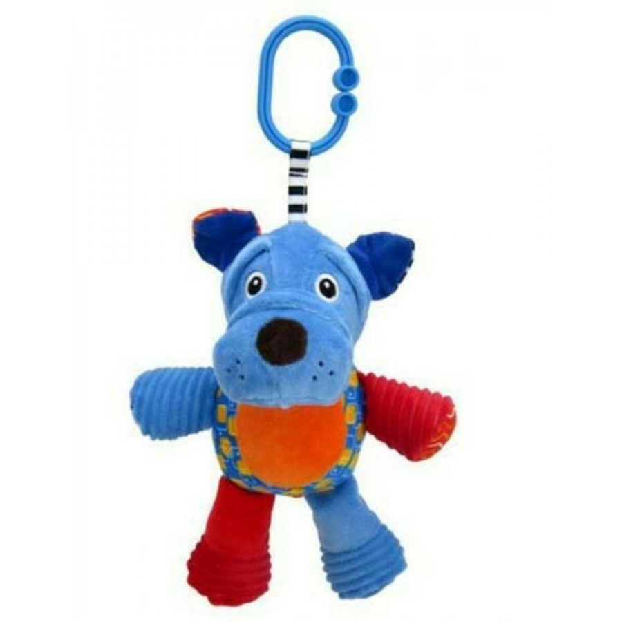 Lorelli Bertoni  Λούτρινo Music Toy Dog Blue (10191440004)