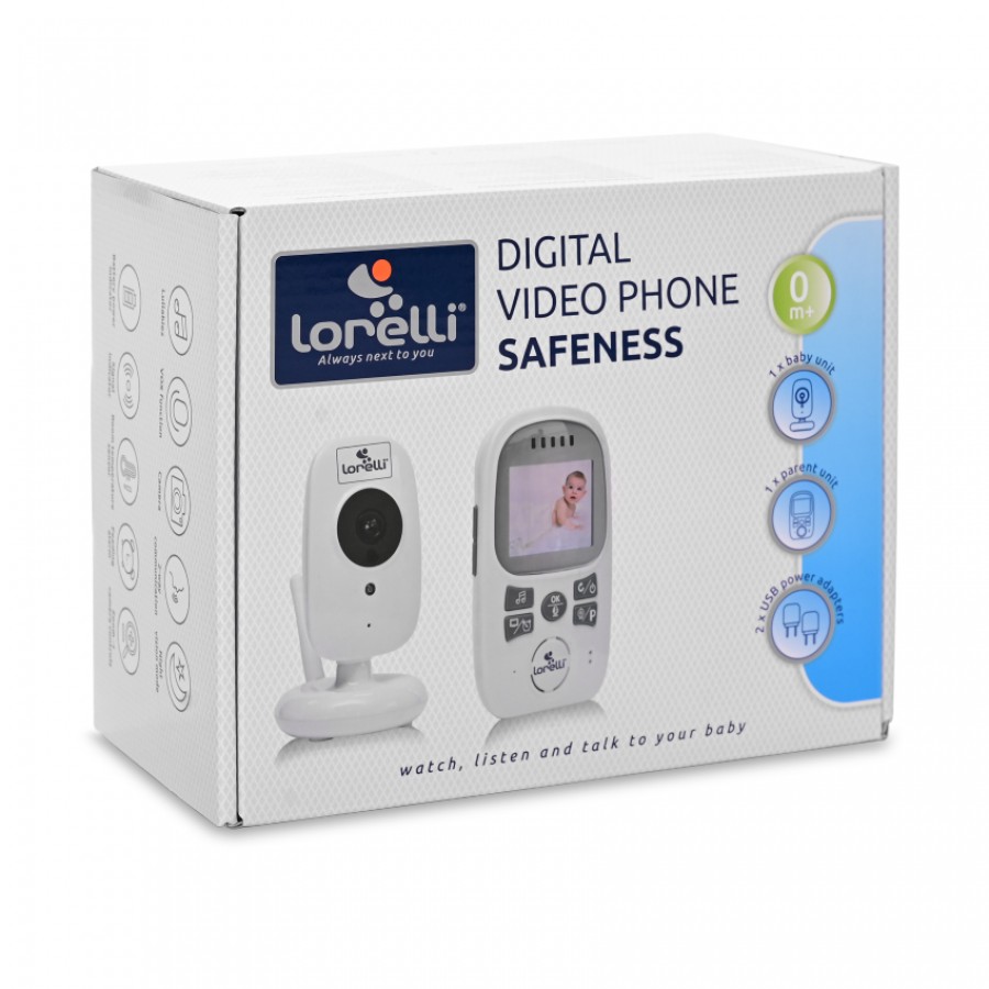 Lorelli Ενδοεπικοινωνία Με Κάμερα Safeness (1028020)
