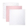 Lorelli Swaddle Blanket 80x80 cm MusselinaTrio Pink Mix (10340102301)