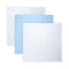 Lorelli Swaddle Blanket 80x80 cm Musselina Trio Mix Aquatic (10340102304)