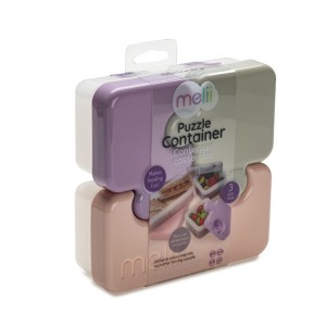 Melli – Φαγητοδοχείο Παζλ Purple - Grey Pink (MEL15200) Melli – Φαγητοδοχείο Παζλ Purple - Grey Pink (MEL15200)