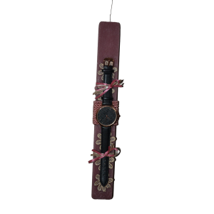 Χειροποίητη Αρωματική Λαμπάδα Με Γυναικείο Ρολόι Μαύρο (2023025) Χειροποίητη Αρωματική Λαμπάδα Με Γυναικείο Ρολόι Μαύρο (2023025)