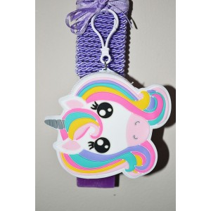 Χειροποίητη Αρωματική Λαμπάδα με Unicorn πορτοφολάκι (2023033) Χειροποίητη Αρωματική Λαμπάδα με Unicorn πορτοφολάκι (2023033)