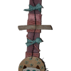 Χειροποίητη Αρωματική Λαμπάδα Με Διακοσμητική Ξύλινη Γατούλα (2023105)