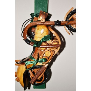 Χειροπoίητη Αρωματική Λαμπάδα Με Ξύλινη Διακοσμητική Μοτοσυκλέτα (2023114) Χειροπoίητη Αρωματική Λαμπάδα Με Ξύλινη Διακοσμητική Μοτοσυκλέτα (2023114)