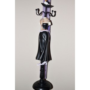 Χειροποίητη Αρωματική Λαμπάδα Με Σχέδιο Κούκλα Μπιζουτιέρα Μαύρη (2023133) Χειροποίητη Αρωματική Λαμπάδα Με Σχέδιο Κούκλα Μπιζουτιέρα Μαύρη (2023133)